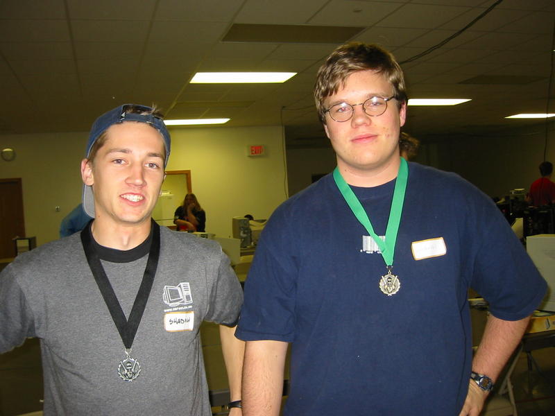The Specialists [L-R] shadow (2nd place) and Lordbluewolf (1st place)